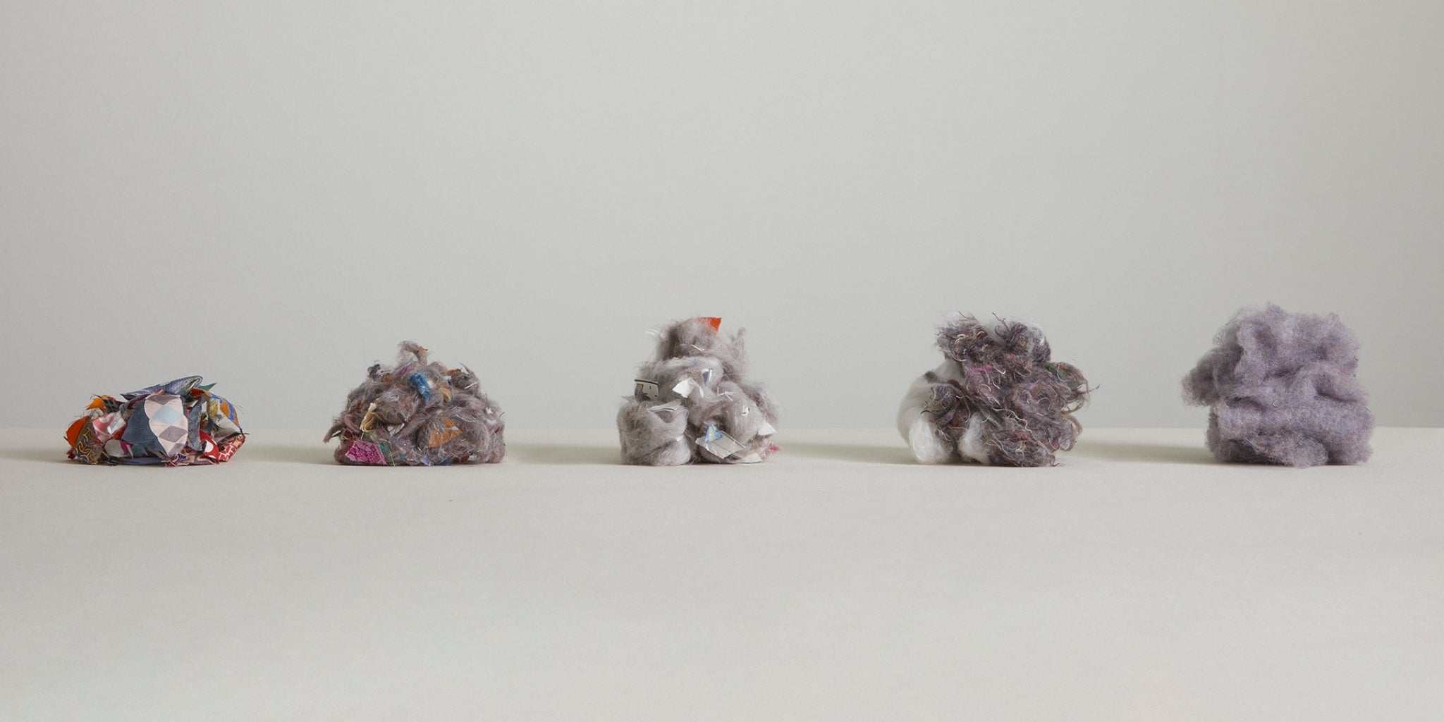 Imbottiture riciclate in seta - Progetto Re#Value