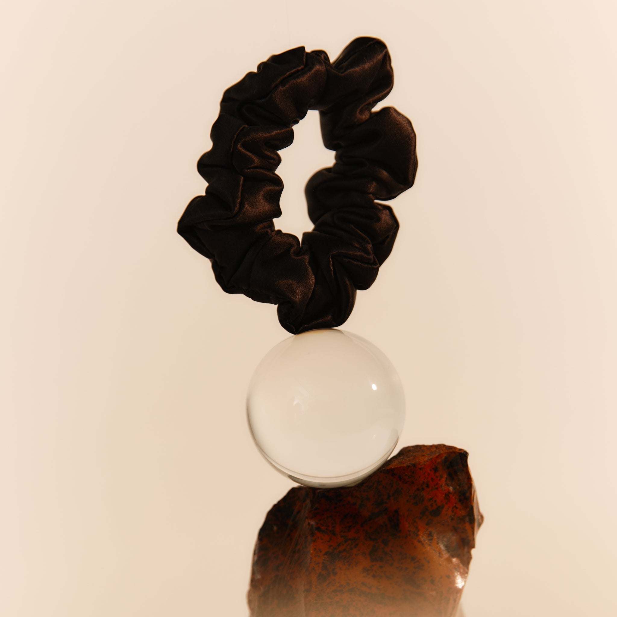 Scrunchie Fascia e Mascherina Notte in Seta, Beauty Kit