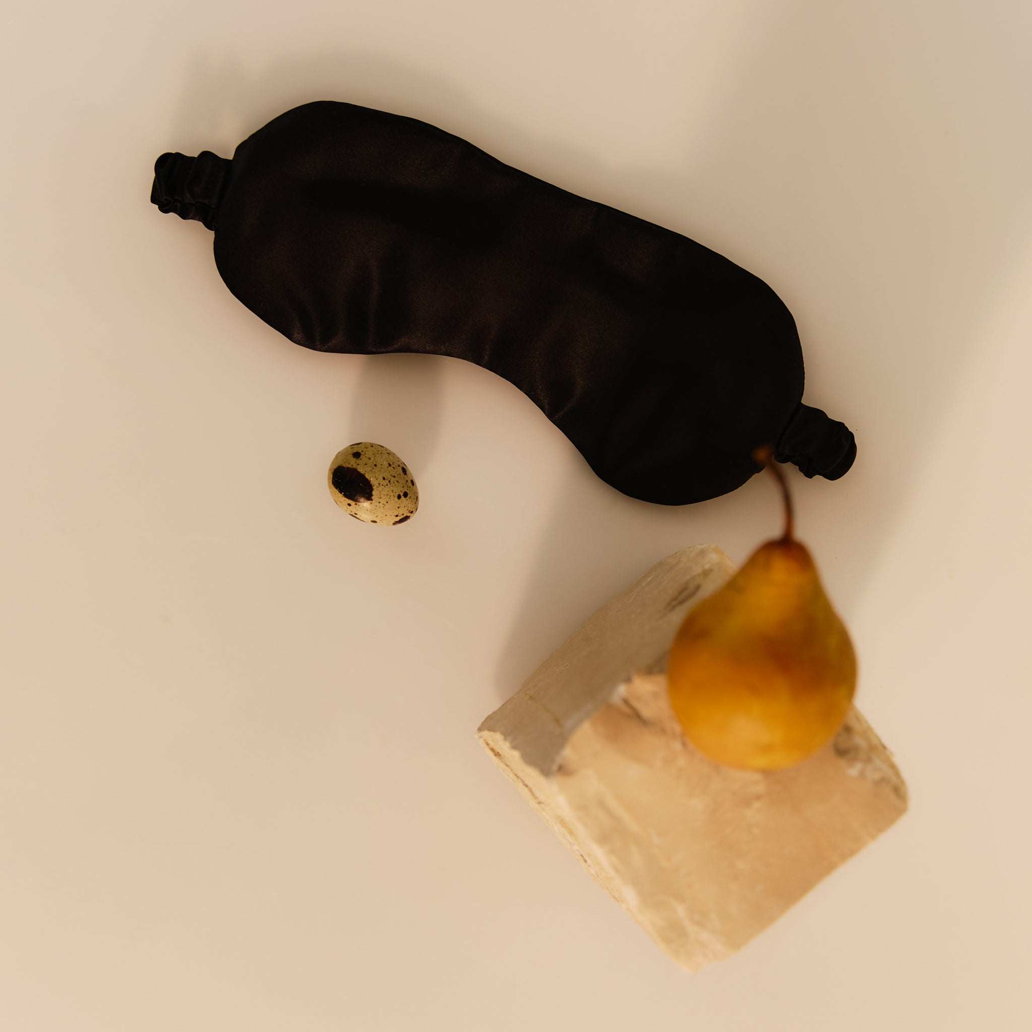 Scrunchie Fascia e Mascherina Notte in Seta, Beauty Kit