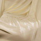 Set lenzuola sopra + sotto con angoli in Seta Made in Italy